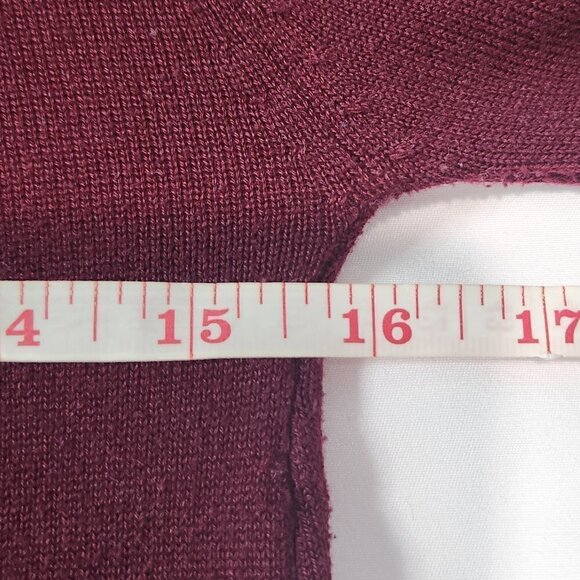 Derek Heart Burgundy Sweater Dress Knee length- Medium
Lot F - Picture 6 of 7